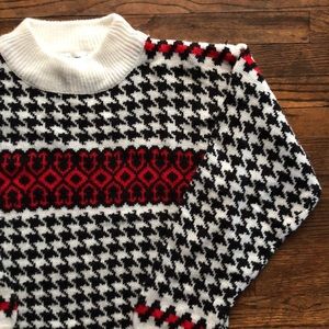 Vintage Pattern 1980’s Sweater size L